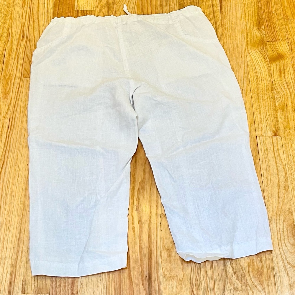 CAbi linen capri pants - Picture 3 of 8
